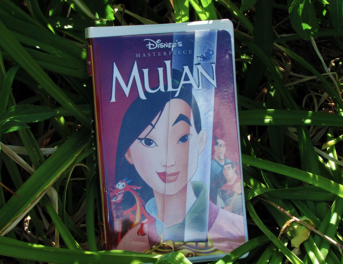 Mulan on VHS (Close-up)