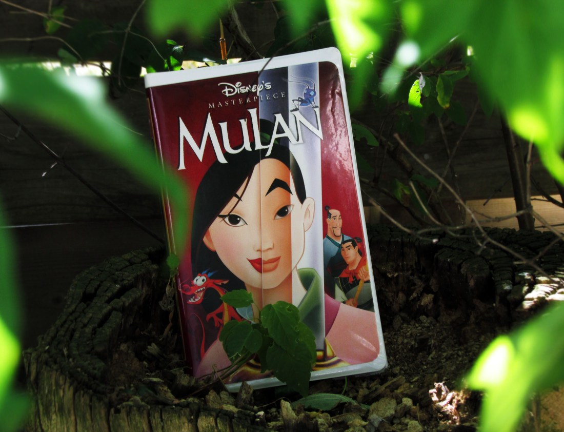 Mulan on VHS (Beauty shot)